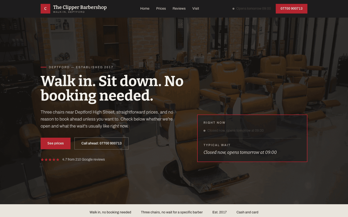 The Clipper website, built by Eight Two Digital