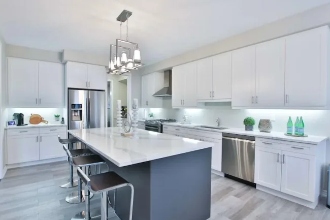 Remodeling professional at work