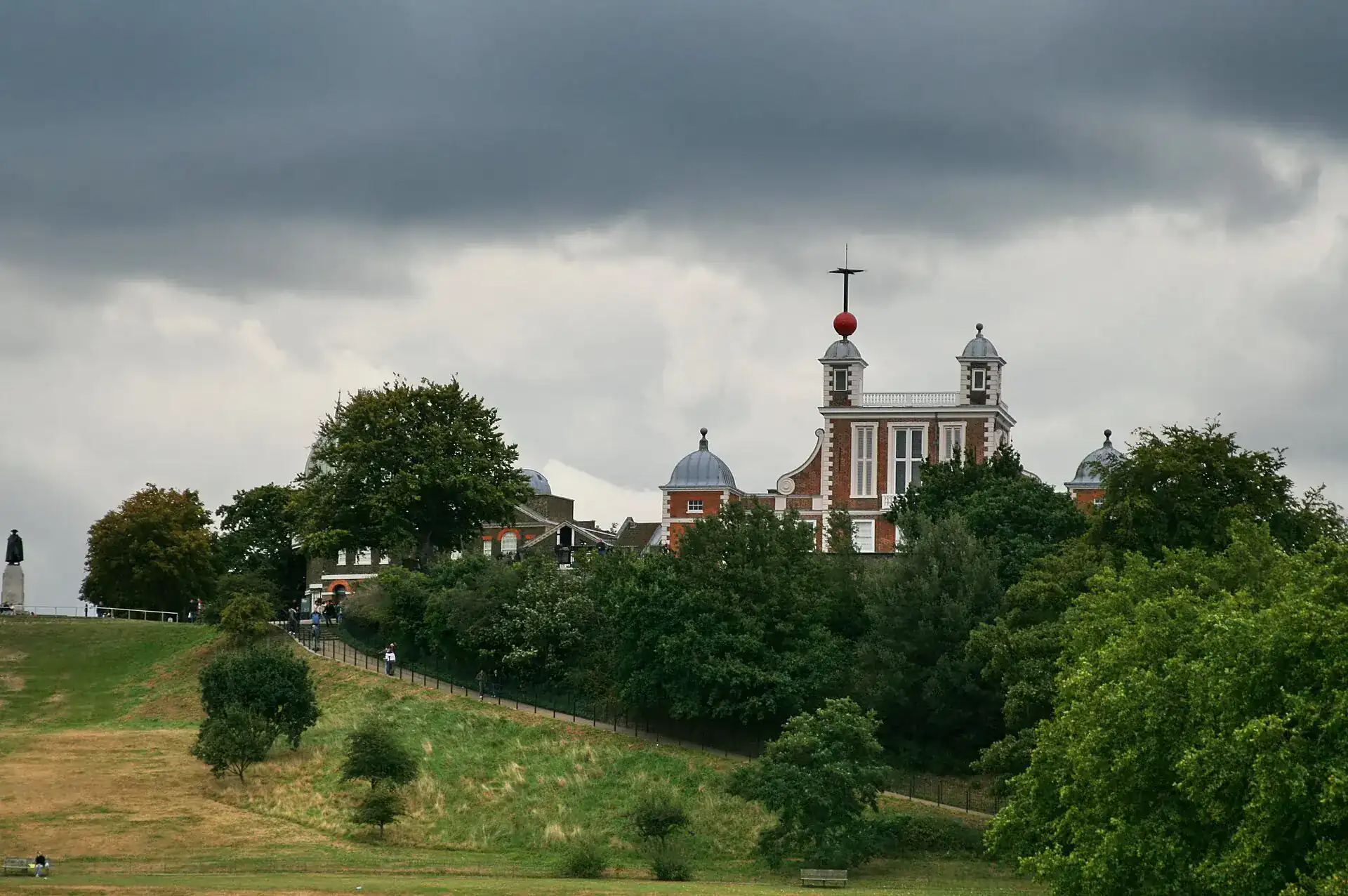 The Royal Observatory on the hill in Greenwich Park